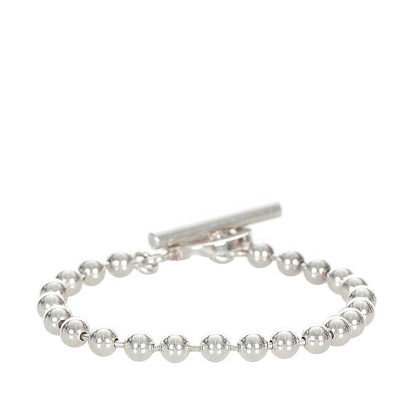 グッチ 1697AR SV925 シルバー ボールチェーン ブレスレット レディース GUCCI 【中古】