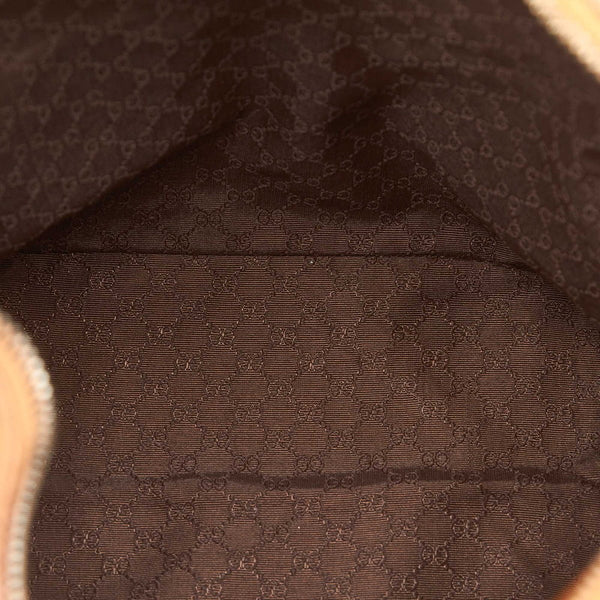 グッチ 001 4299 キャメル レザー ワンショルダーバッグ レディース GUCCI 【中古】