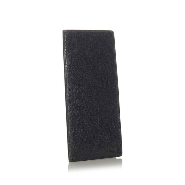 グッチ 030 0416 ブラック レザー 札入れ メンズ GUCCI 【中古】