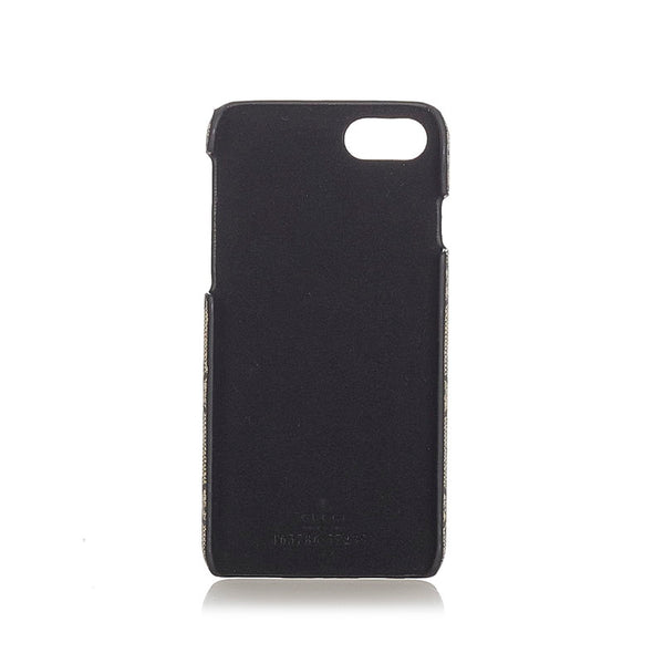 グッチ GGスプリーム 465786  ベージュ ブラウン マルチ プラスチック その他小物 レディース GUCCI 【中古】