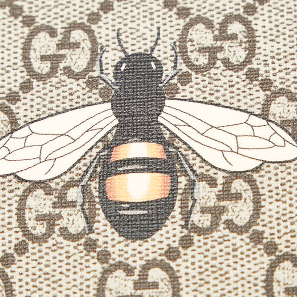 グッチ GGスプリーム 465786  ベージュ ブラウン マルチ プラスチック その他小物 レディース GUCCI 【中古】