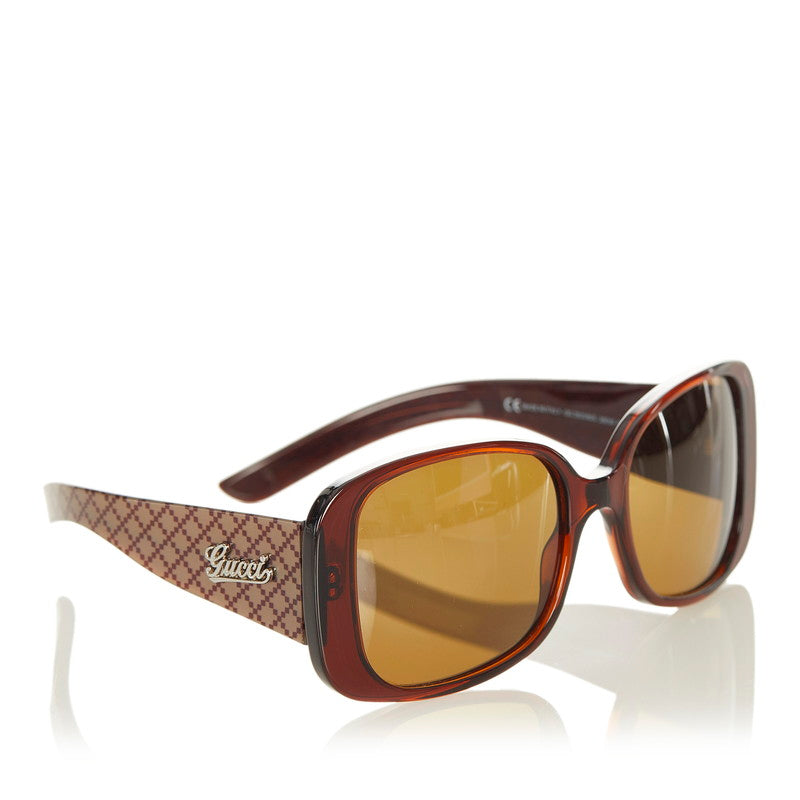 グッチ GG3033 ブラウン プラスチック サングラス レディース GUCCI 【中古】