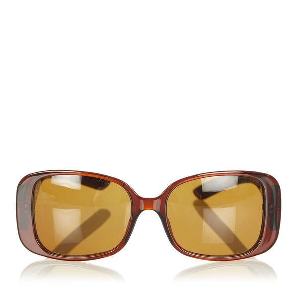 グッチ GG3033 ブラウン プラスチック サングラス レディース GUCCI 【中古】