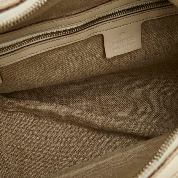 グッチ ホースビット バンブー 152468 ベージュ レザー ワンショルダー レディース GUCCI 【中古】