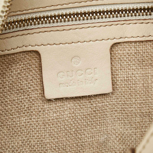 グッチ ホースビット バンブー 152468 ベージュ レザー ワンショルダー レディース GUCCI 【中古】