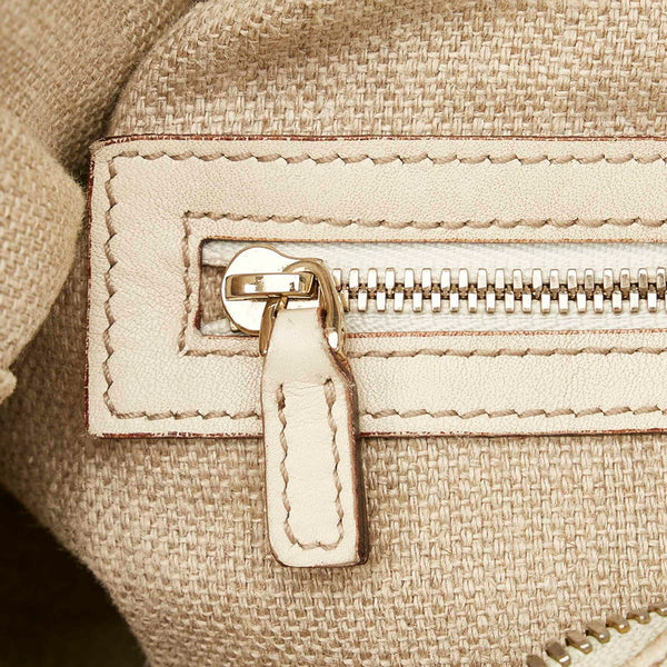 グッチ ホースビット バンブー 152468 ベージュ レザー ワンショルダー レディース GUCCI 【中古】