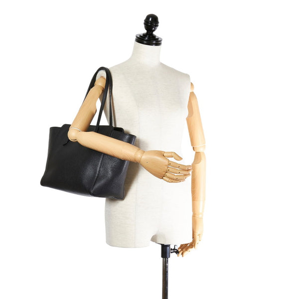 グッチ グッチスウィング 354408 ブラック カーフ トートバッグ レディース GUCCI 【中古】