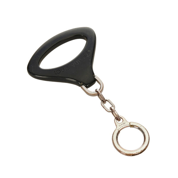 ルイ ヴィトン ポルトクレエピZ M63832 ブラック シルバー プラスチック メタル キーホルダー メンズ LOUIS VUITTON 【中古】