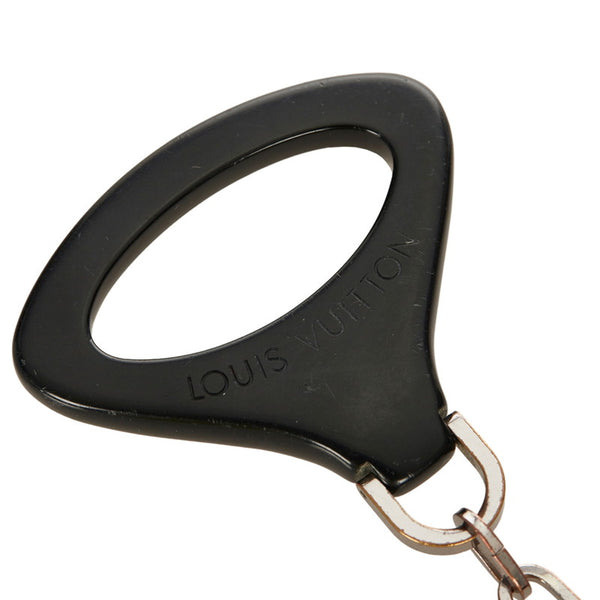ルイ ヴィトン ポルトクレエピZ M63832 ブラック シルバー プラスチック メタル キーホルダー メンズ LOUIS VUITTON 【中古】