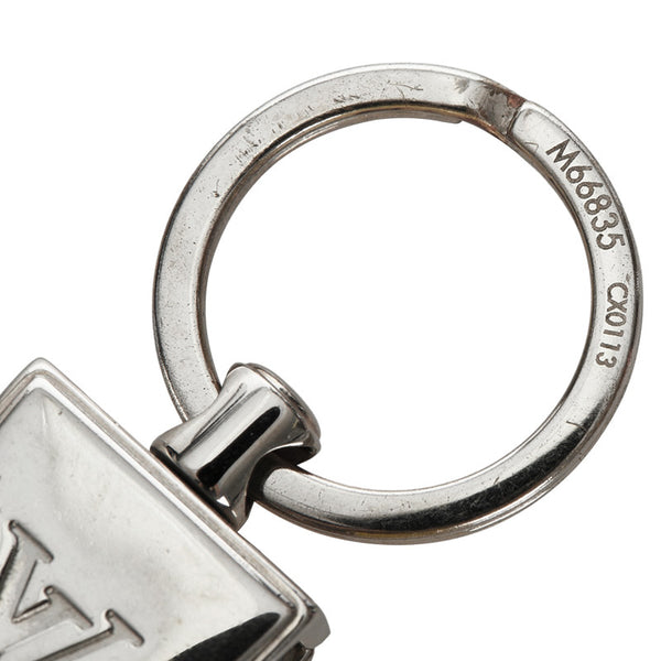 ルイ ヴィトン ダミエ  ポルト クレ ドラゴンヌ アンフィニ イエロー レザー キーリング レディース LOUIS VUITTON 【中古】