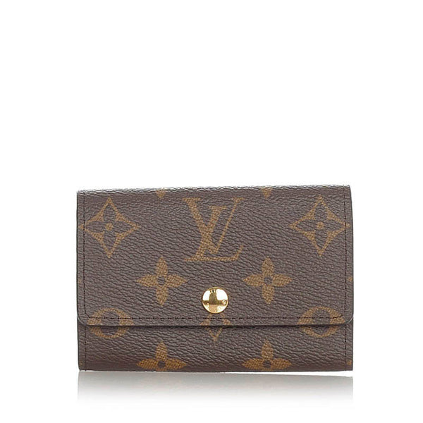ルイ ヴィトン モノグラム  ミュルティクレ6 M62630 ブラウン PVC レザー キーケース レディース LOUIS VUITTON 【中古】