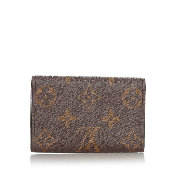 ルイ ヴィトン モノグラム  ミュルティクレ6 M62630 ブラウン PVC レザー キーケース レディース LOUIS VUITTON 【中古】