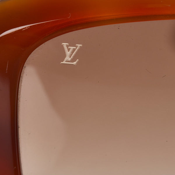 ルイ ヴィトン スプソン サングラス Z0002E ブラウン ゴールド プラスチック レディース LOUIS VUITTON 【中古】