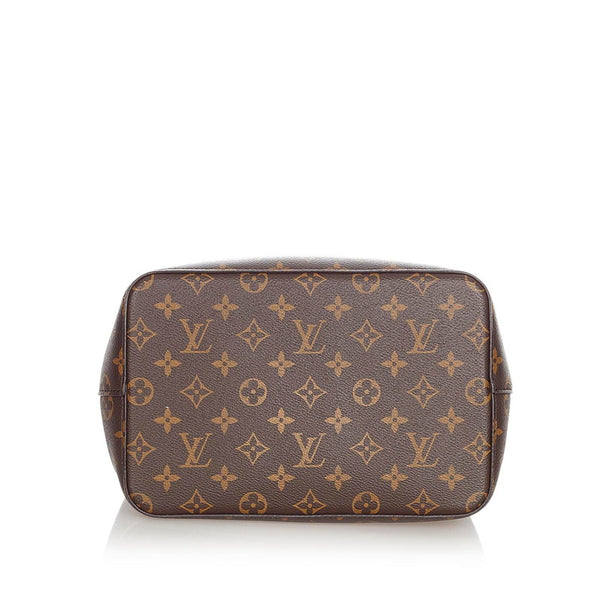 ルイ ヴィトン モノグラム ネオノエ M44021 ブラウン レザー PVC ショルダーバッグ レディース LOUIS VUITTON 【中古】