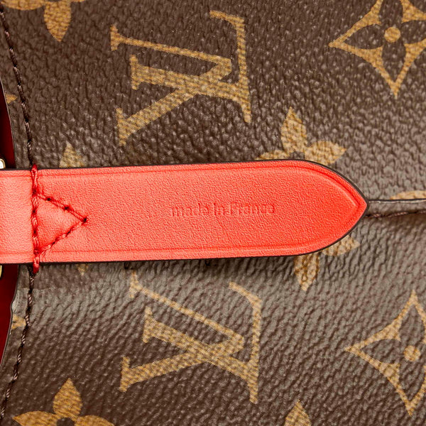 ルイ ヴィトン モノグラム ネオノエ M44021 ブラウン レザー PVC ショルダーバッグ レディース LOUIS VUITTON 【中古】