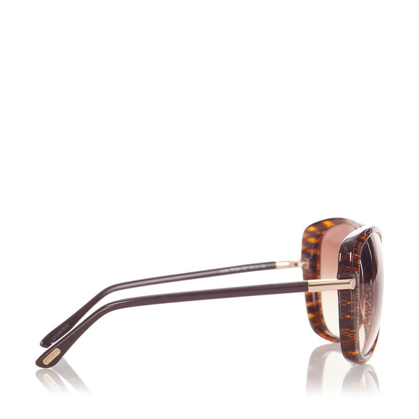 トムフォード サングラス TF324 ブラウン プラスチック レディース TOM FORD 【中古】