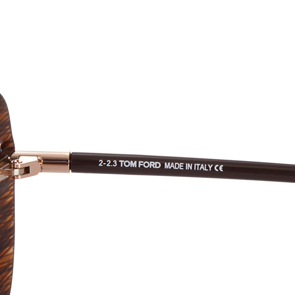 トムフォード サングラス TF324 ブラウン プラスチック レディース TOM FORD 【中古】