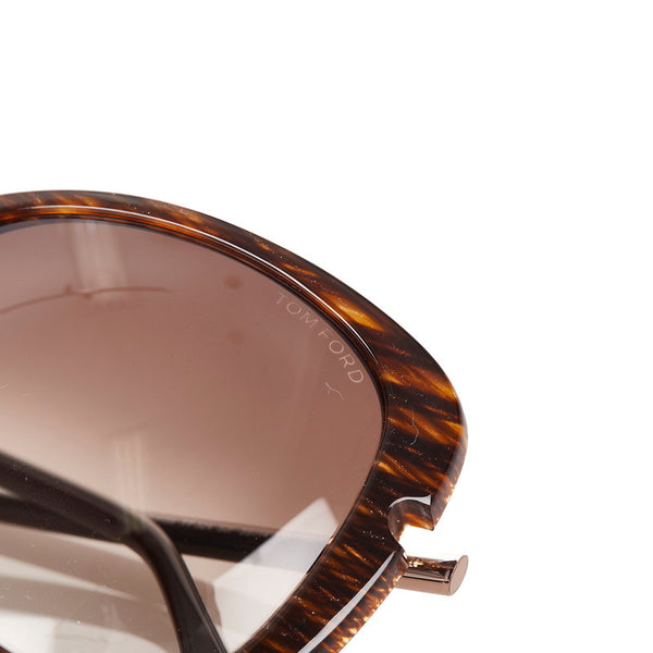 トムフォード サングラス TF324 ブラウン プラスチック レディース TOM FORD 【中古】