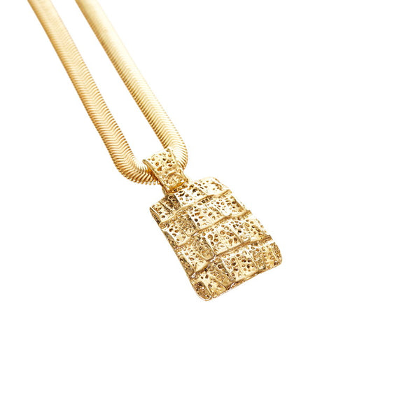 サンローラン ゴールド メッキ ネックレス レディース SAINT LAURENT 【中古】