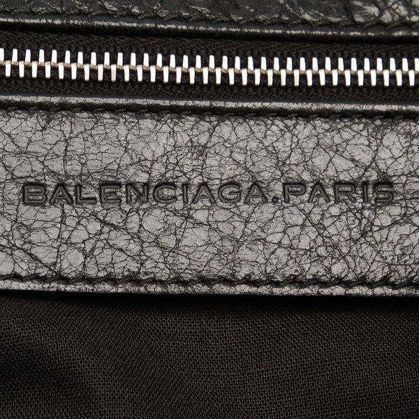 バレンシアガ 272807 ブラック レザー メッセンジャーバッグ レディース BALENCIAGA 【中古】