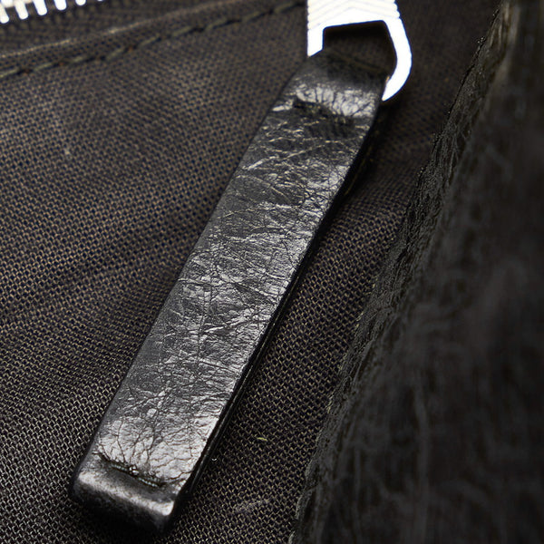 バレンシアガ 272807 ブラック レザー メッセンジャーバッグ レディース BALENCIAGA 【中古】