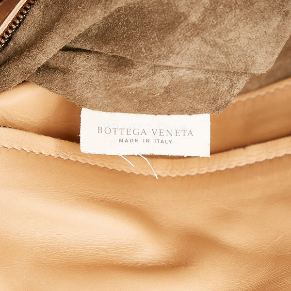 ボッテガヴェネタ トートバッグ ライトオレンジ ローズピンク レザー レディース BOTTEGAVENETA 【中古】
