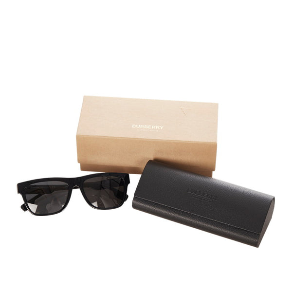 バーバリー サングラス B 4293 F 3001 87 ブラック プラスチック レディース BURBERRY 【中古】