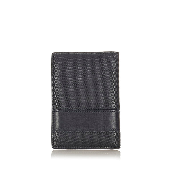 ブルガリ ブラック レザー カードケース レディース BVLGARI 【中古】