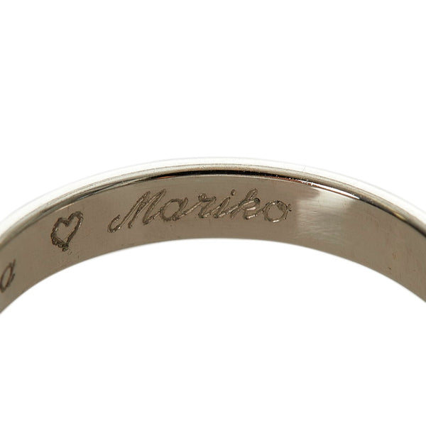 カルティエ シルバー Pt950 プラチナ リング 指輪 レディース CARTIER 11号 【中古】