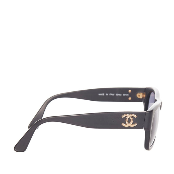 シャネル ココマーク 02462 90405 ブラック プラスチック サングラス レディース CHANEL 【中古】