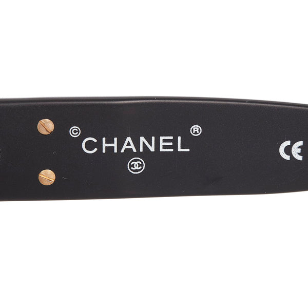 シャネル ココマーク 02462 90405 ブラック プラスチック サングラス レディース CHANEL 【中古】
