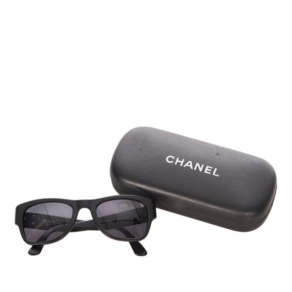 シャネル ココマーク 02462 90405 ブラック プラスチック サングラス レディース CHANEL 【中古】