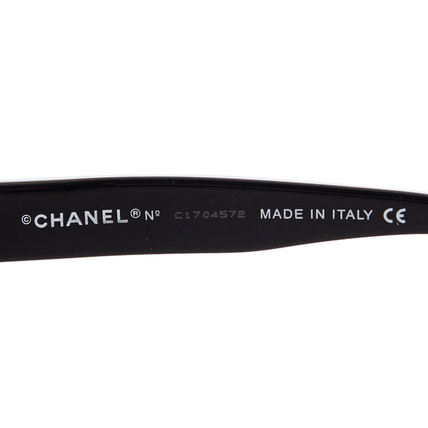 シャネル サングラス ブラック プラスチック レディース CHANEL 【中古】