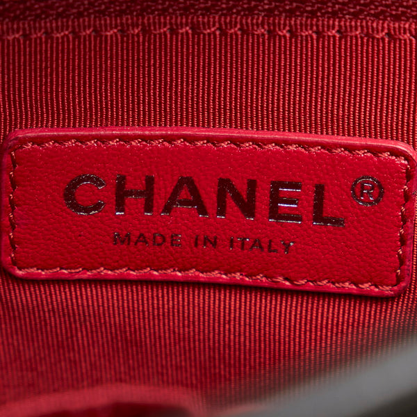 シャネル マトラッセ ガブリエル　ホーボー　 ブラック レザー チェーン トートバッグ レディース CHANEL 【中古】