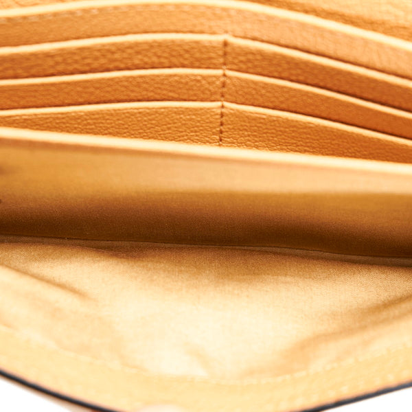 クロエ エルシー 3P0592-835 アンゴラベージュ レザー 長財布 レディース Chloe 【中古】