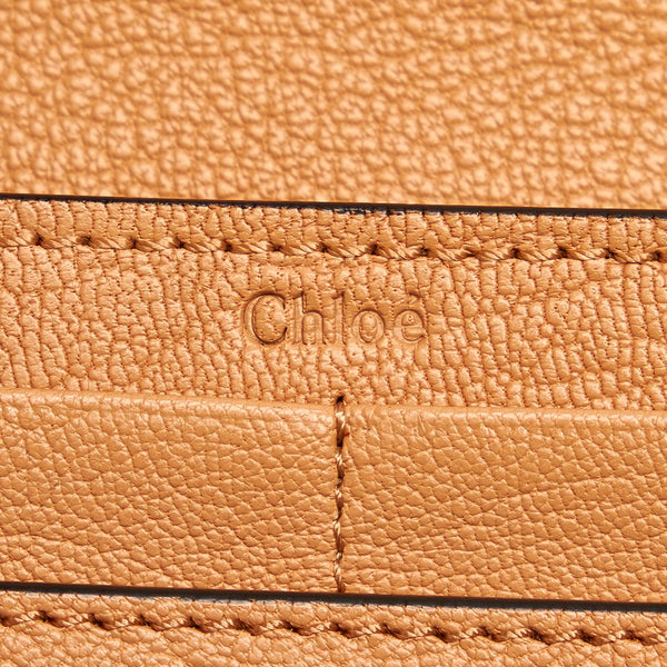 クロエ エルシー 3P0592-835 アンゴラベージュ レザー 長財布 レディース Chloe 【中古】