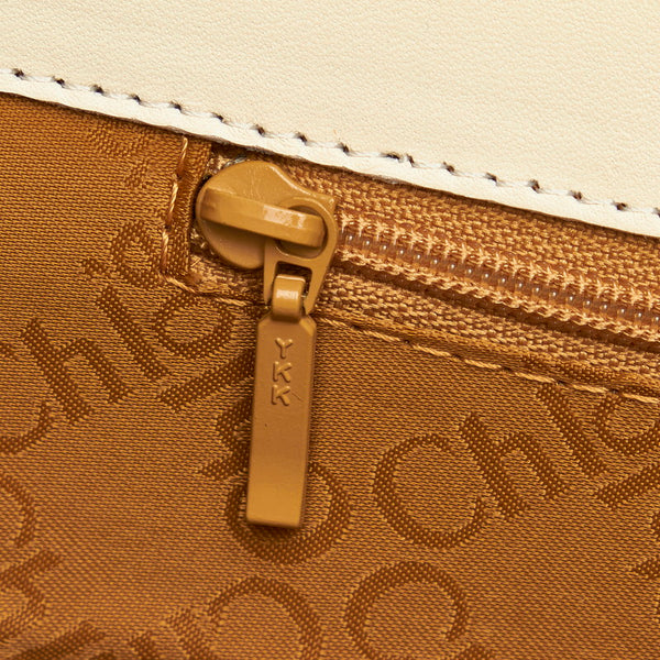 クロエ アイボリー レザー ショルダーバッグ レディース Chloe 【中古】