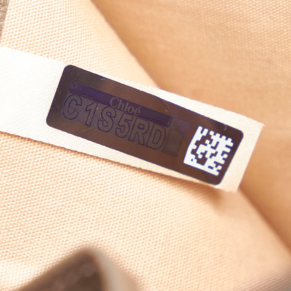 クロエ イージー 三つ折り財布 グレー レザー レディース Chloe 【中古】