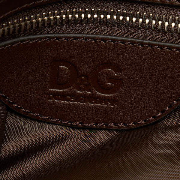 ドルチェアンドガッバーナ カモフラージュ 斜めがけ ショルダー カーキ マルチカラー キャンバス メンズ DOLCE&GABBANA 【中古】