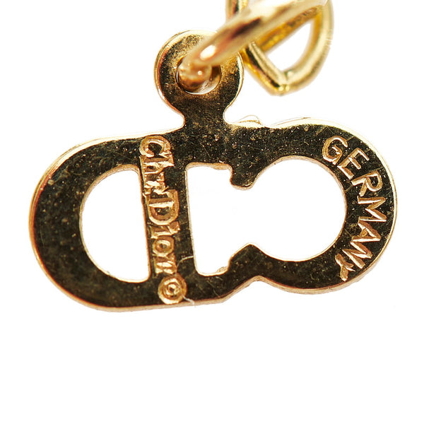 クリスチャンディオール ゴールド メッキ ネックレス レディース Christian Dior 【中古】