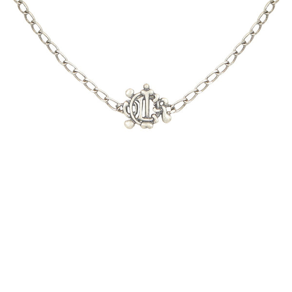 ディオール ネックレス シルバー メタル レディース Dior 【中古】