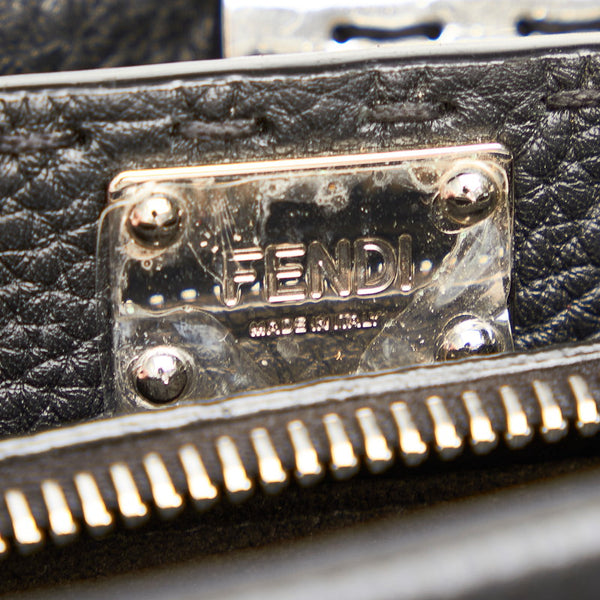 フェンディ セレリア バッグバグス モンスター ハンドバッグ ショルダーバッグ２WAY 7VA422 ブラック レザー レディース FENDI 【中古】