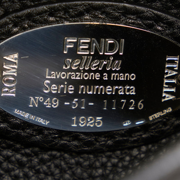 フェンディ セレリア バッグバグス モンスター ハンドバッグ ショルダーバッグ２WAY 7VA422 ブラック レザー レディース FENDI 【中古】