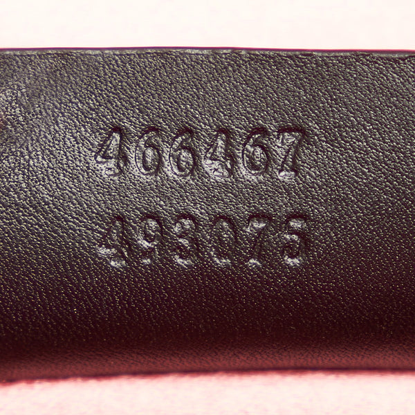 グッチ ブロケード 466467 グリーン マルチカラー キャンバス リュック バックパック レディース GUCCI 【中古】