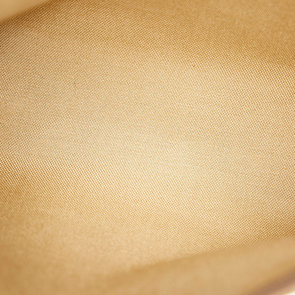 グッチ GGスプリーム 156.01 ベージュ ダークブラウン PVC レザー クラッチバッグ レディース GUCCI 【中古】