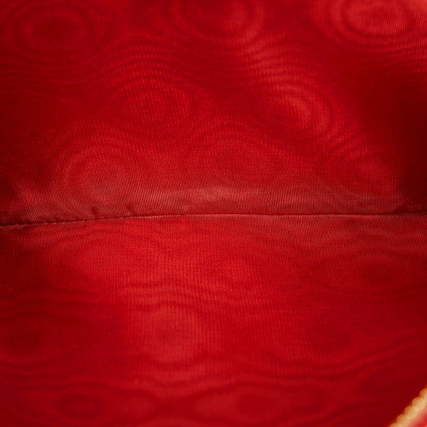 グッチ 524788 マルチカラー レッド ブルー ホワイト キャンバス クラッチバッグ メンズ GUCCI 【中古】