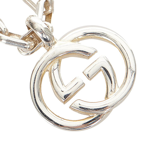 グッチ SV925 シルバー GG ネックレス レディース GUCCI 【中古】
