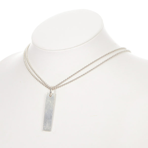 グッチ SV925 シルバー ネックレス レディース GUCCI 【中古】