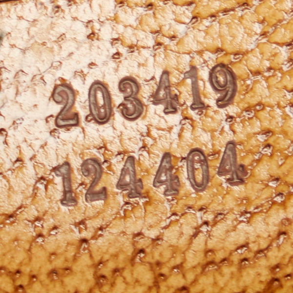 グッチ GGキャンバス ジャッキー 203419 ベージュ キャンバス レザー ハンドバッグ レディース GUCCI 【中古】