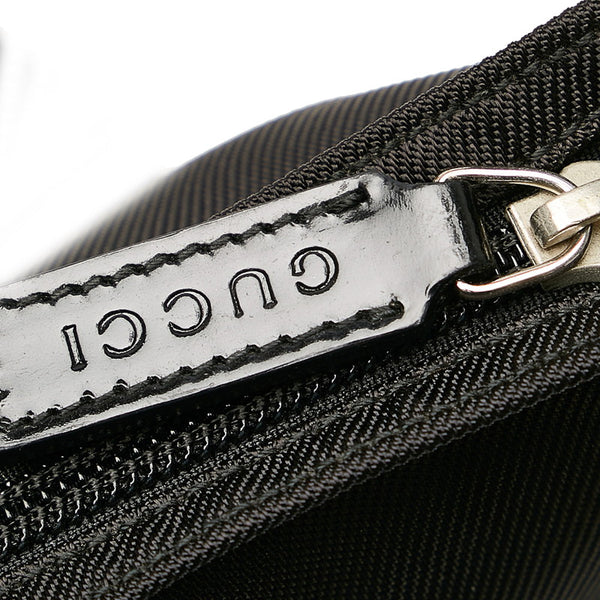 グッチ 折りたたみバッグ 012 0388 ブラック ナイロン トートバッグ レディース GUCCI 【中古】